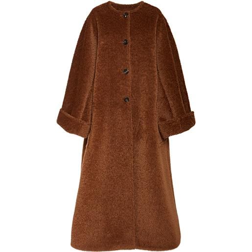 MAX MARA cappotto oversize hudson in alpaca e lana