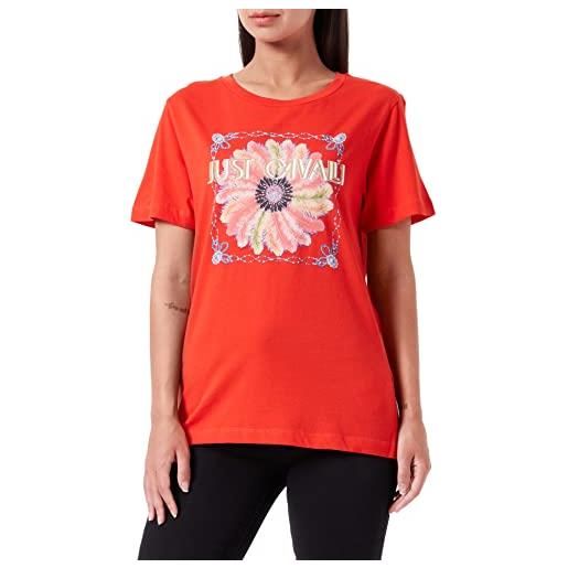 Just Cavalli t-shirt, 304 poppy red, s donna