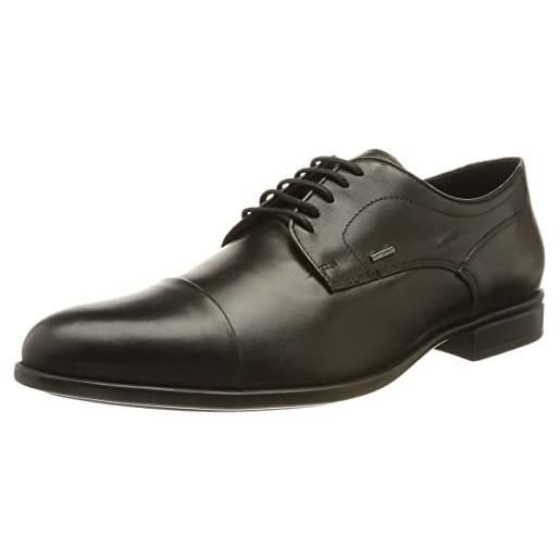Geox u iacopo wide np abx, scarpe uomo, nero (black), 43 eu