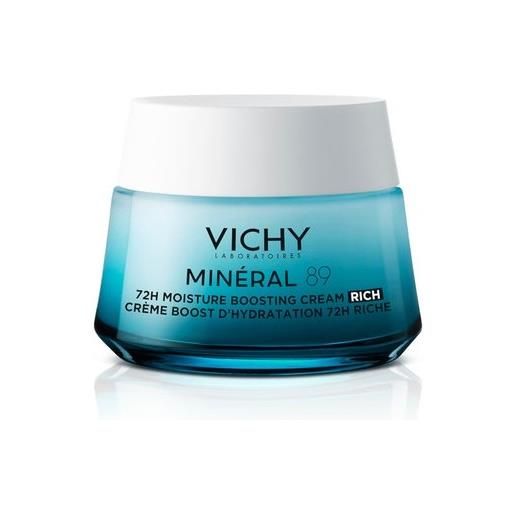 Vichy mineral 89 crema idratante 72h ricca 50 ml
