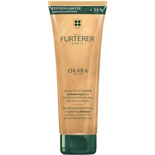 René Furterer okara blond - shampoo luminosità per capelli biondi, 250ml