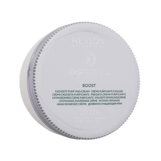 Revlon Professional eksperience boost exquisite purifying cream crema detergente ed esfoliante per il cuoio capelluto 275 ml per donna