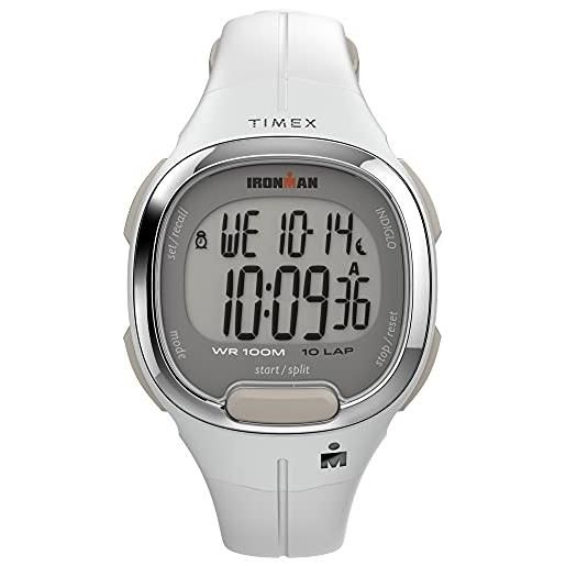 Timex ironman transit 33mm quartz sport watch with resin strap, black, 12 (model: tw5m478009j)