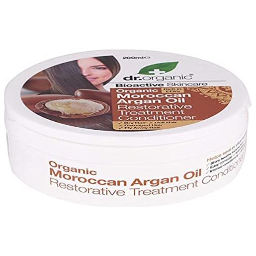 DR ORGANIC dr. Organic olio di argan balsamo riparatore per capelli 200ml