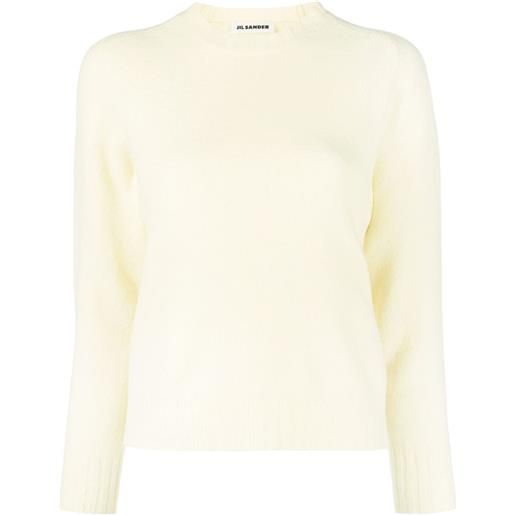 Jil Sander maglione girocollo - giallo