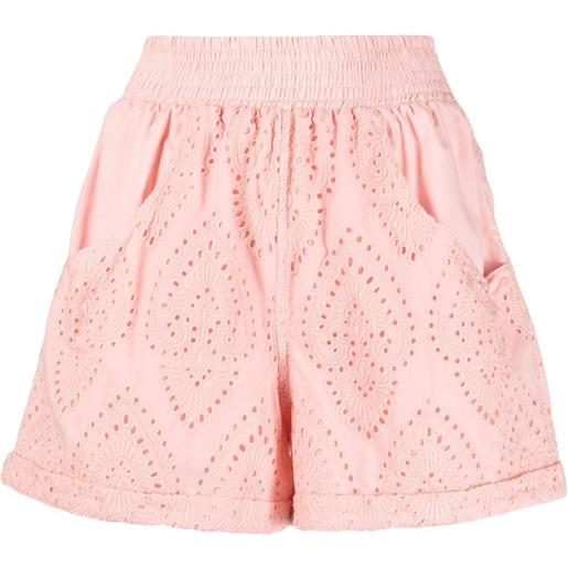 Forte Dei Marmi Couture shorts con vita elasticizzata - rosa