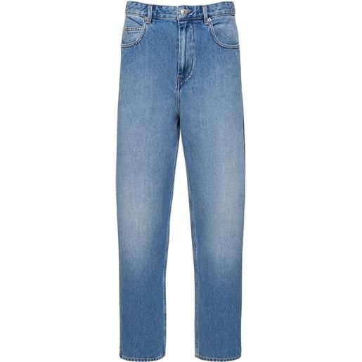 MARANT ETOILE jeans larghi corsy in denim di cotone