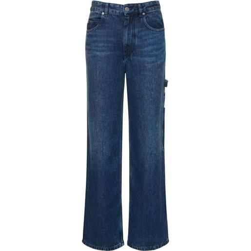 MARANT ETOILE jeans dritti bymara in lyocell