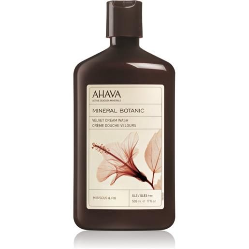 Ahava mineral botanic hibiscus & fig 500 ml