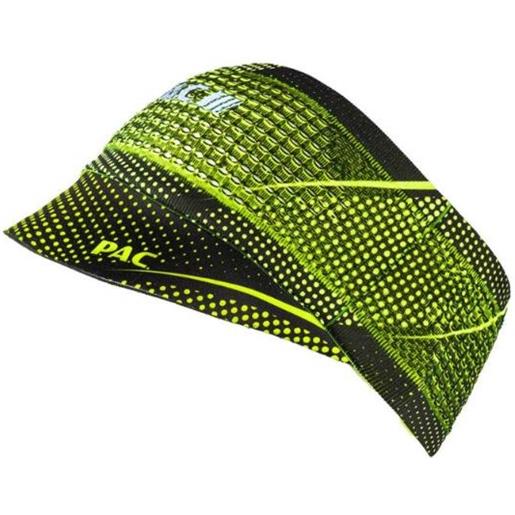 Pac recycled seamless visor black/yellow