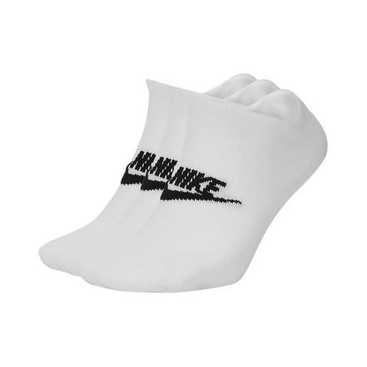 Nike u nk nsw everyday essential ns pacco 3 calze bianco