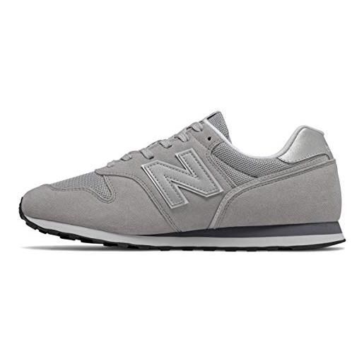 New Balance uomo 373 core scarpe da ginnastica basse, grigio grey white ce2, 36 eu, 