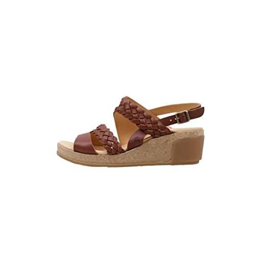 El Naturalista n5028 leaves, sandali donna, marrone (wood), 40 eu