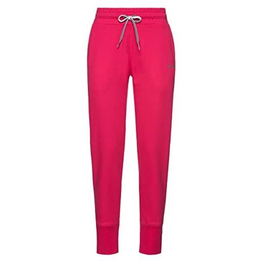 Head club rosie pants w tracksuits - pantaloni da donna, donna, 814509-gmbk3xl, grigio mélange/nero, 3xl