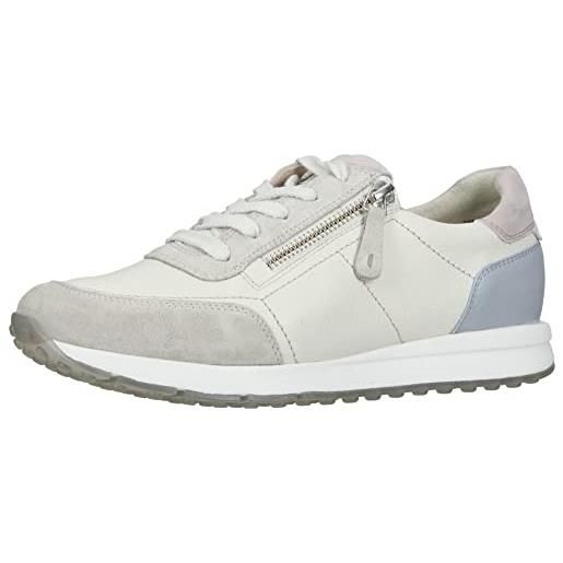 Paul Green s. Suede/mastercalf, sneakers donna, pearl/ivory, 37.5 eu