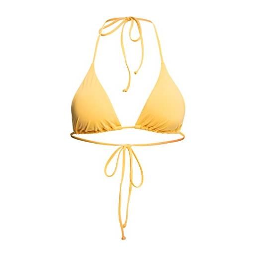 Quiksilver billabong sol searcher multi reggiseno bikini triangolare da donna giallo