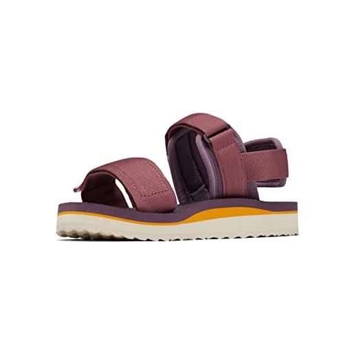 Columbia via sandal desert nights sandali da donna, viola (antique mauve x squash), 38 eu