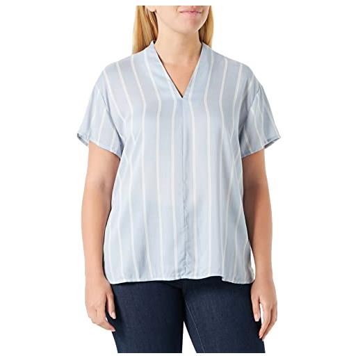 BLUSA CAMICIA DONNA RAGAZZA ELEGANTE FANTASIA POIS MARCA EDAS ART.PUSC –  Abba MODA