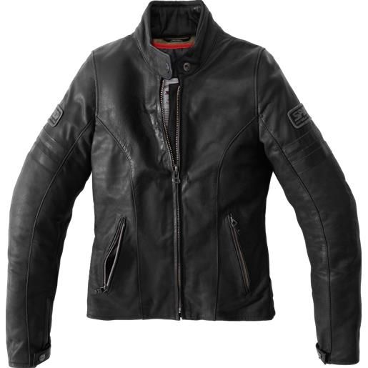 SPIDI giacca pelle donna vintage nero - SPIDI 42