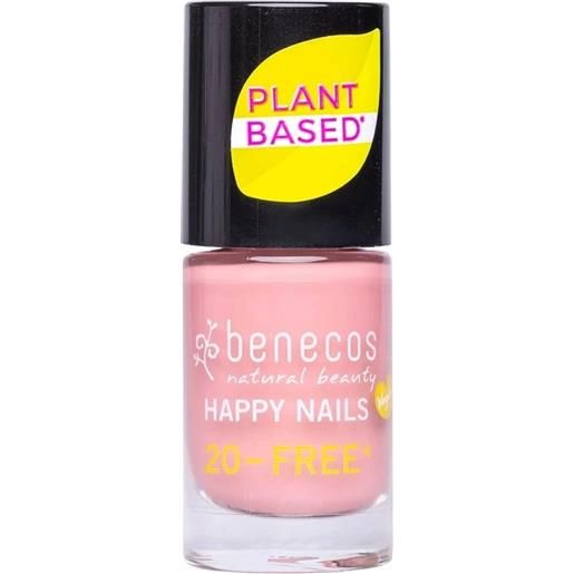 Benecos happy nails smalto unghie - colore bubble gum, 5ml