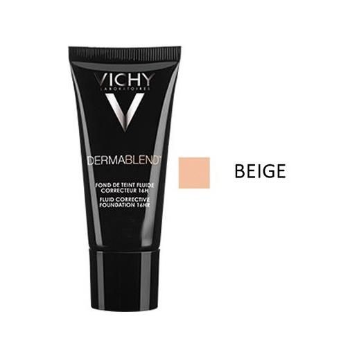 Vichy derma. Blend fondotinta correttore fluido 16h numero 30 nuance beige (30 ml)"