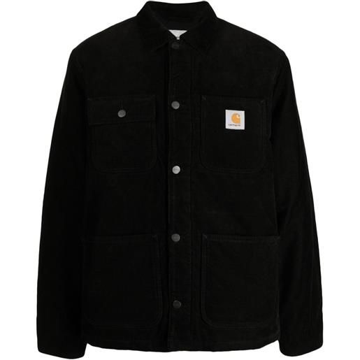 Carhartt WIP giacca-camicia michigan - nero