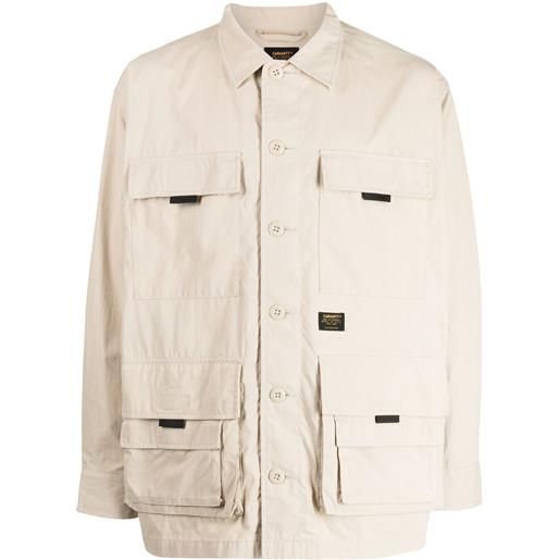 Carhartt WIP giacca con applicazione - marrone