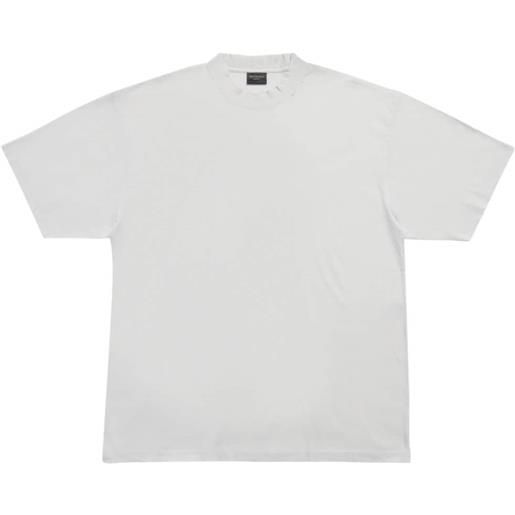 Balenciaga t-shirt girocollo - bianco