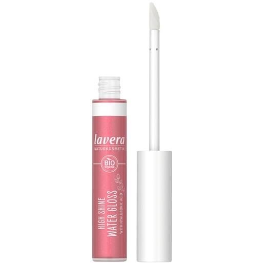 Lavera make-up labbra high shine water gloss 04 pink lagoon