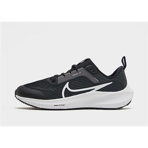 Nike zoom pegasus 40 premium junior, black/iron grey/white