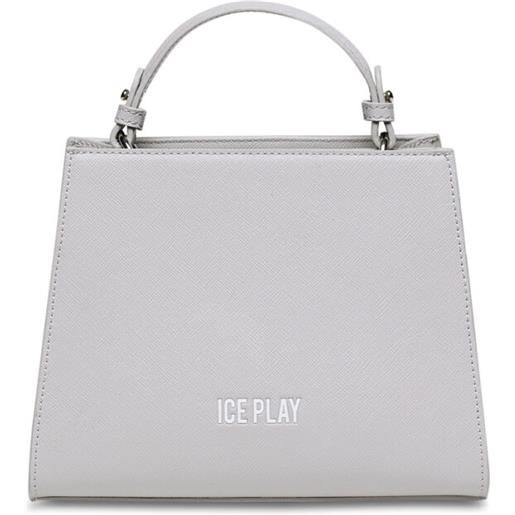 Ice play borsa tote colore silver