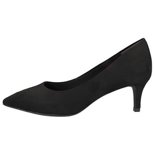 Tamaris 1-1-22413-20-scarpe da ginnastica, scarpe décolleté donna, nero 1 22413 20 001, 38 eu