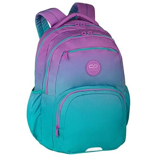 Coolpack e99505/f, zaino per la scuola pick gradient blueberry, multicolor
