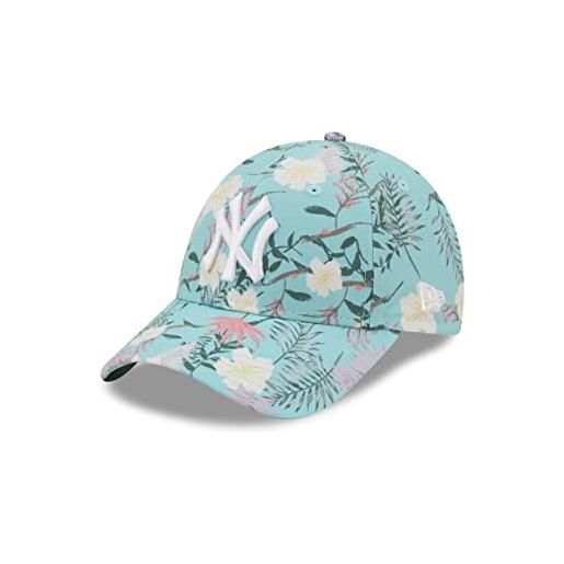 New Era york yankees mlb floral green 9forty adjustable women cap - one-size