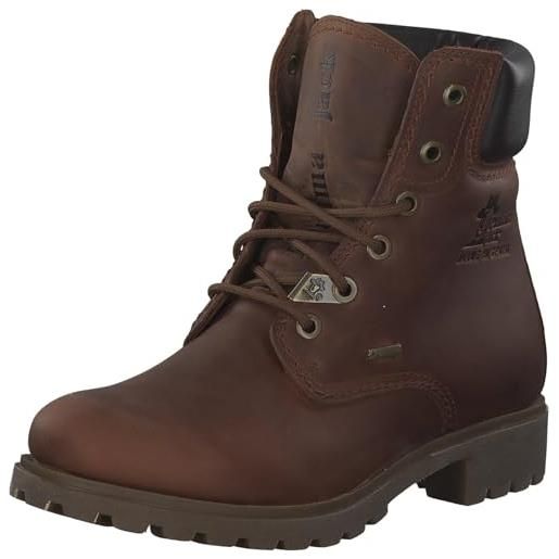 Panama Jack panama 03 gtx, combat boot donna, nero, 36 eu