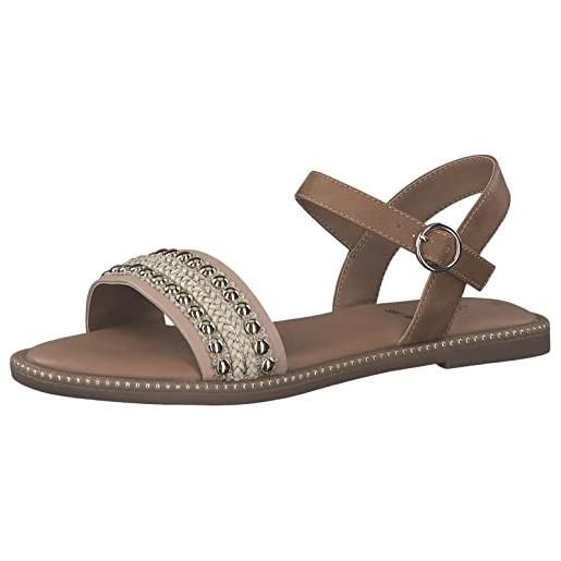 s.Oliver 5-5-28103-20, sandali donna, bianco (white comb), 37 eu