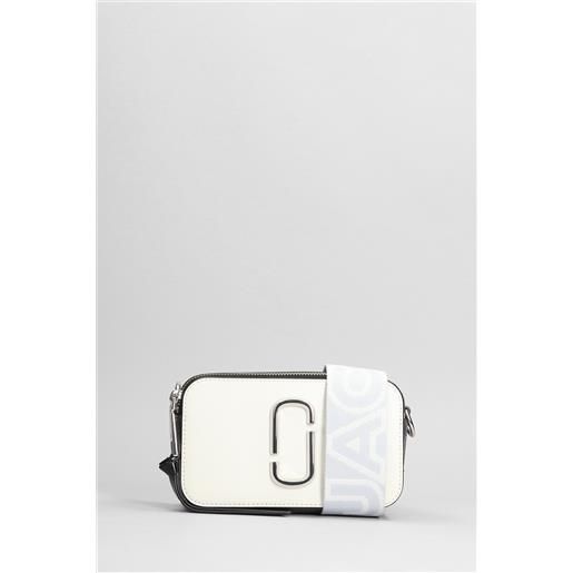 Marc Jacobs borsa a spalla the snapshot in pelle bianca