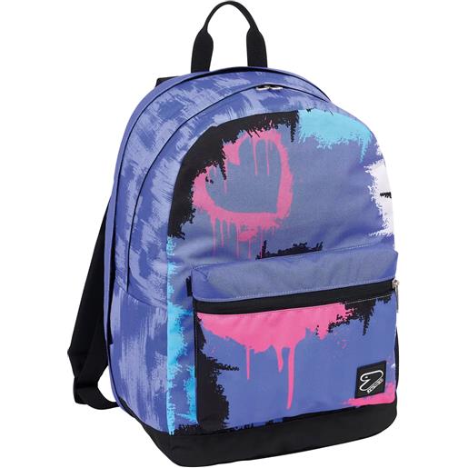 SEVEN zaino scuola reversible new backpack con cuffie wireless perwinckle seven