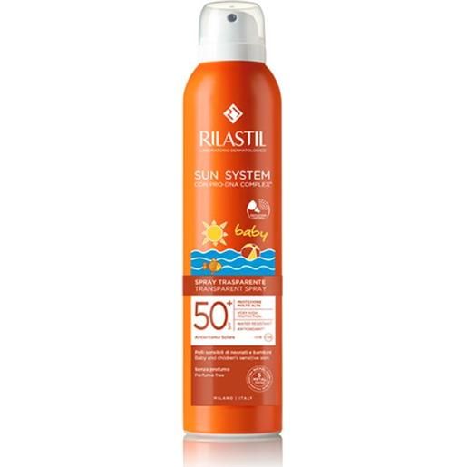 IST.GANASSINI SPA rilastil sun system baby trasparent spray spf50+ 200 ml