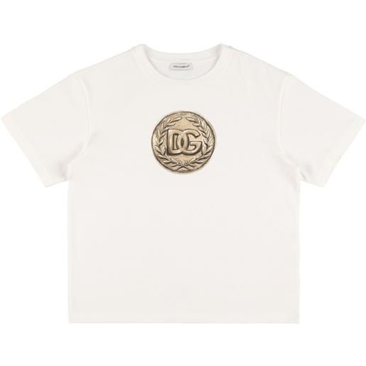 DOLCE & GABBANA t-shirt in jersey di cotone stampato