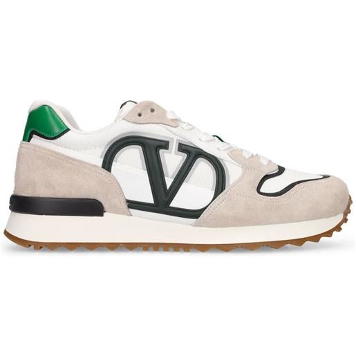 VALENTINO GARAVANI sneakers low top in pelle con logo