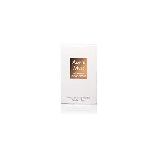 Alyssa ashley - amber musk eau de parfum, profumo - 30ml