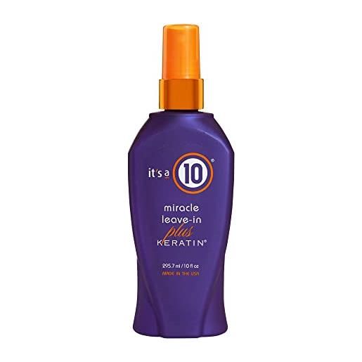 It's a 10 Haircare it's a 10 miracle leave-in plus keratin