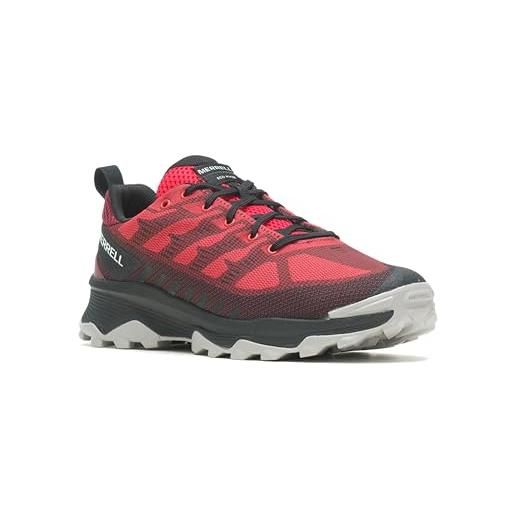 Merrell speed eco-lava/cabernet, scarpe da ginnastica uomo, 47 eu