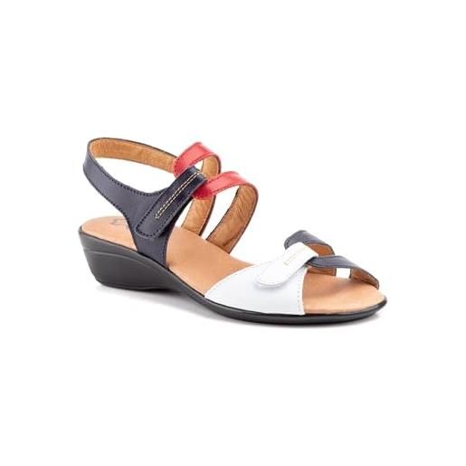 NOESLOMISMO BY DILEMA non è la stessa calzature donna spring/summer 2023 sandalo zeppa. Colore rosso taglia 39, rosso, 39 eu