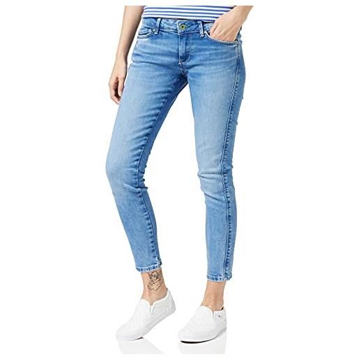 Pepe Jeans pixie stitch, jeans donna, blu (000denim), 29