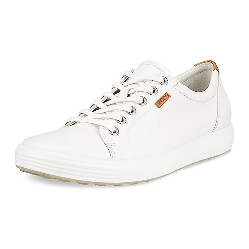 Ecco soft 7 - scarpe da ginnastica donna, bianco (white01007), 37 eu, pair