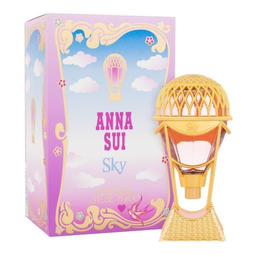 Anna Sui sky 75 ml eau de toilette per donna