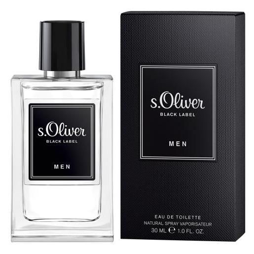 s.Oliver black label 30 ml eau de toilette per uomo