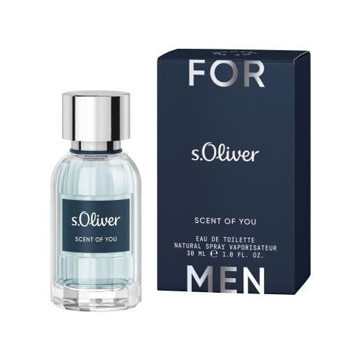 s.Oliver scent of you 30 ml eau de toilette per uomo